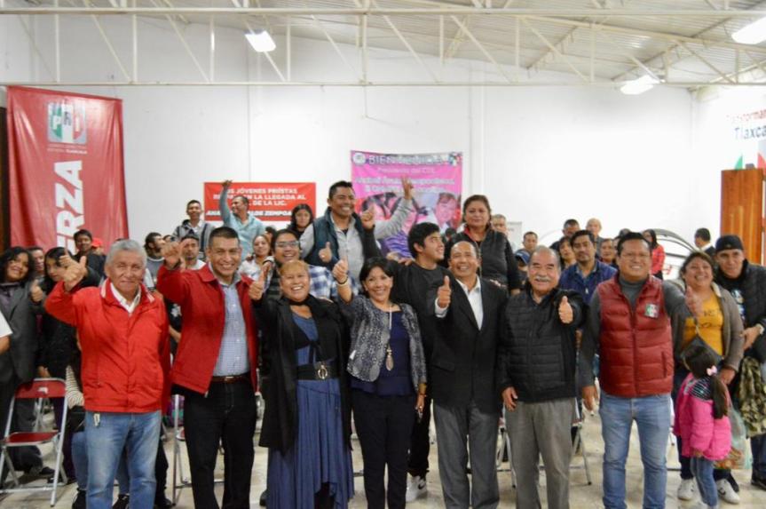 ESTRUCTURA DE EVANGELINA PAREDES Y BERNARDINO PALACIOS SE ADHIERE AL&nbsp;PRI