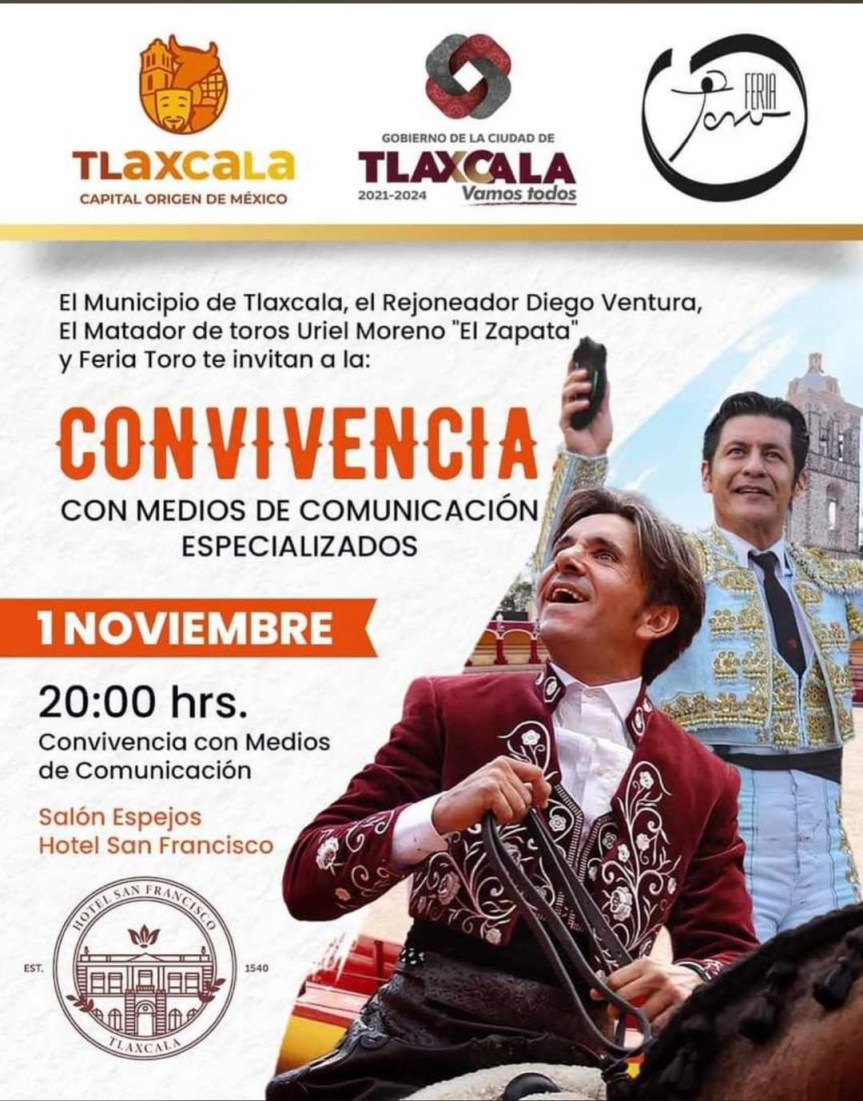 El H. Ayuntamiento de Tlaxcala y la empresa Feria Toro promueven la Fiesta y Cultura&nbsp;Taurina