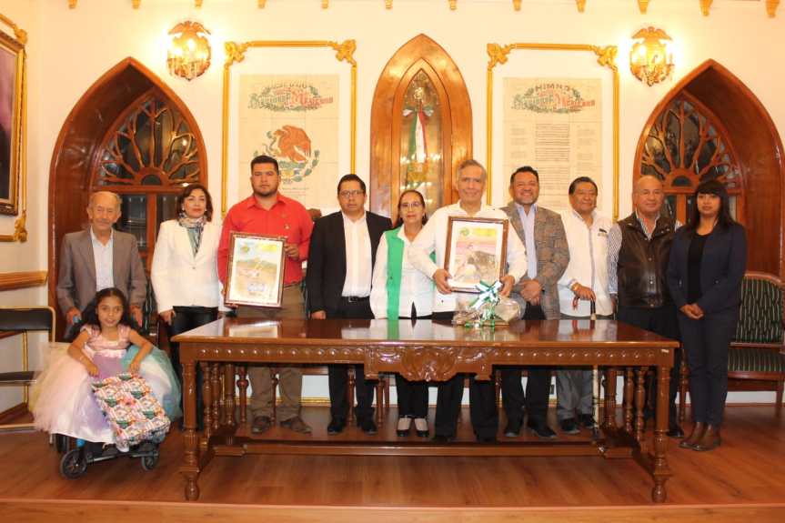 Huamantla Tlaxcala y Bustamante Nuevo León buscan hermanamiento por ser ciudades fundadas con influencia&nbsp;tlaxcalteca