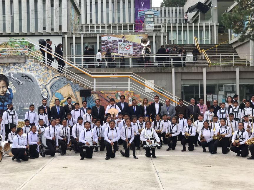 Deleita la actuación musical de la Marching Band “Dragones Azules” en ceremonia de la&nbsp;SEPE-USET