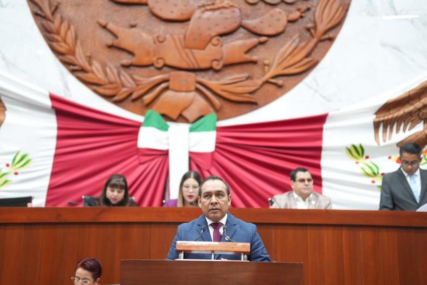 Miguel Ángel Caballero Yonca propone reformas a la Constitución&nbsp;local