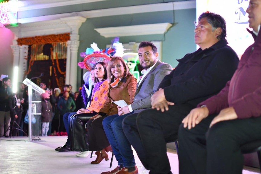 SALVADOR SANTOS CEDILLO ES UN PRESIDENTE QUE COMPARTE LA VISIÓN DE PONER A TLAXCALA EN LOS OJOS DEL MUNDO: GOBERNADORA LORENA&nbsp;CUÉLLAR