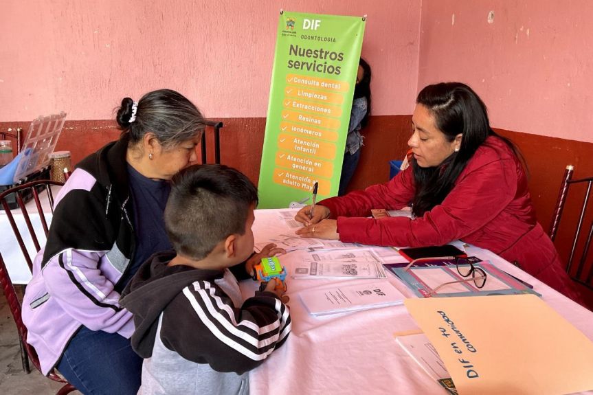 LLEGA LA BRIGADA ¨DIF EN TU COMUNIDAD¨ DE HUAMANTLA A SAN FRANCISCO TECOAC CON SERVICIOS&nbsp;GRATUITOS
