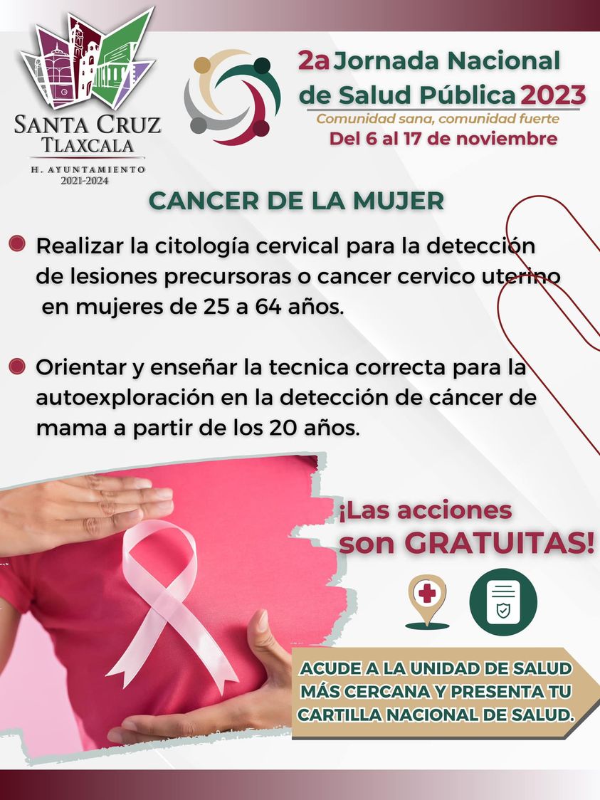 ASISTE A LAS JORNADAS NACIONALES DE SALUD PÚBLICA EN SANTA CRUZ&nbsp;TLAXCALA