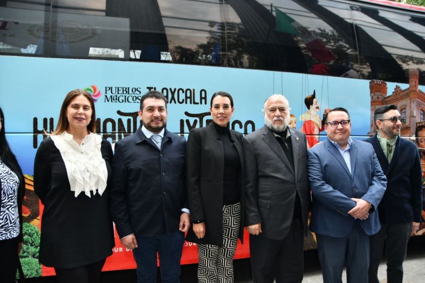  ASISTE SALVADOR SANTOS CEDILLO AL BANDERAZO DE SALIDA DEL TURITOUR DE CDMX – HUAMANTLA –&nbsp;IXTENCO