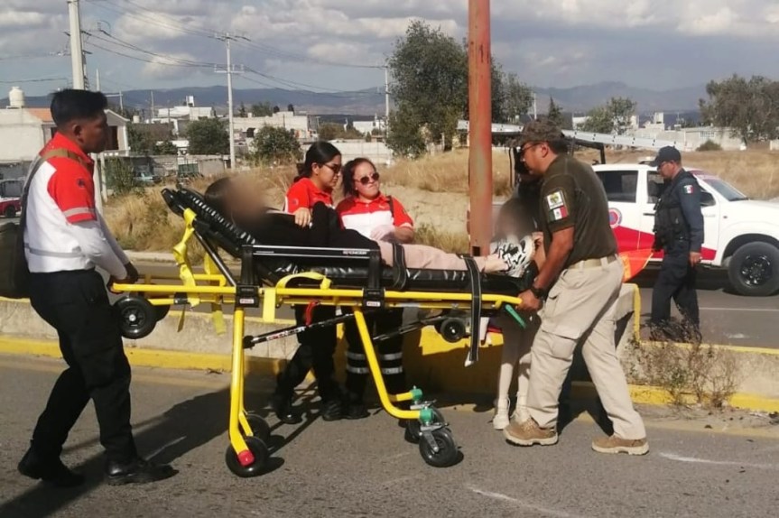 SIN LESIONADOS DE GRAVEDAD PERCANCE VIAL SOBRE EL BULEVAR YANCUITLALPAN: PROTECCIÓN CIVIL DE&nbsp;HUAMANTLA