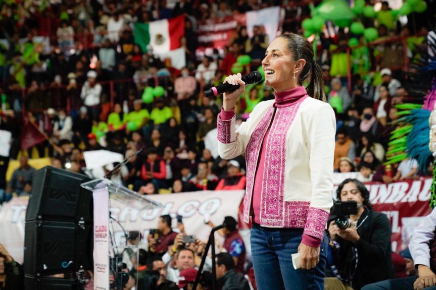 Claudia Sheinbaum destaca que la 4T es ejemplo mundial por su lucha a favor del bienestar del&nbsp;pueblo
