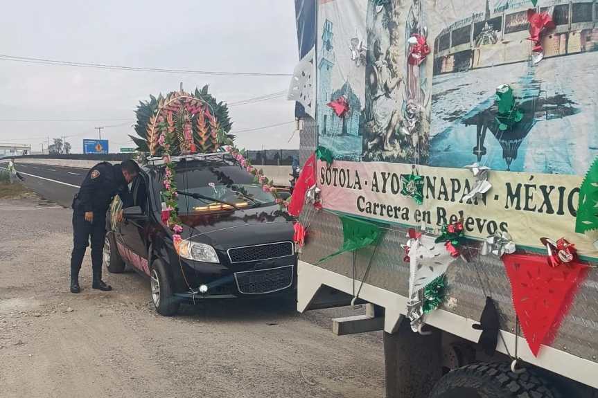 IMPLEMENTA SEGURIDAD PÚBLICA DE HUAMANTLA EL OPERATIVO “PEREGRINO&nbsp;SEGURO”