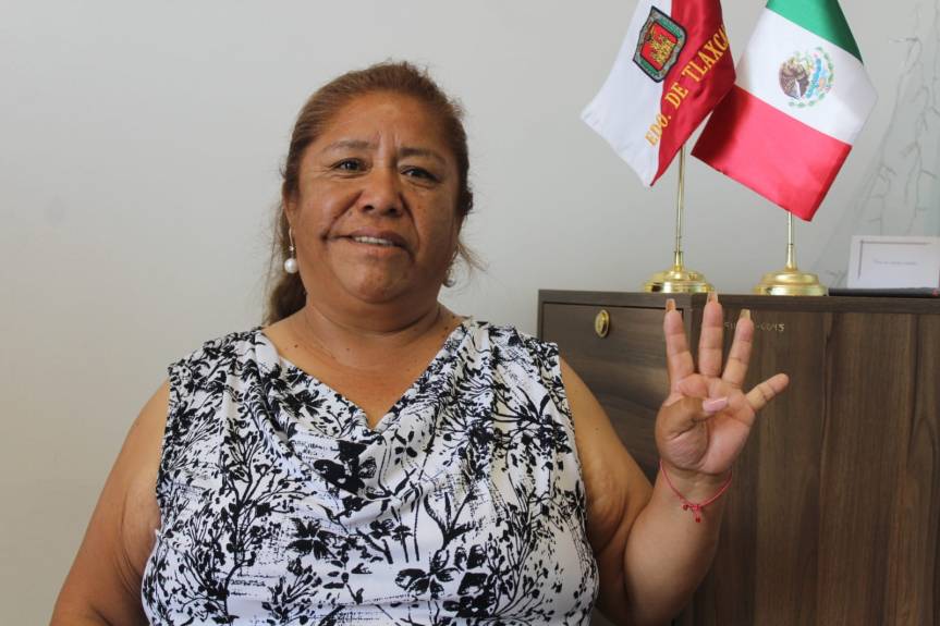 Felicita Catalina Flores a la gobernadora Lorena Cuellar por su 2º. Informe de&nbsp;gobierno