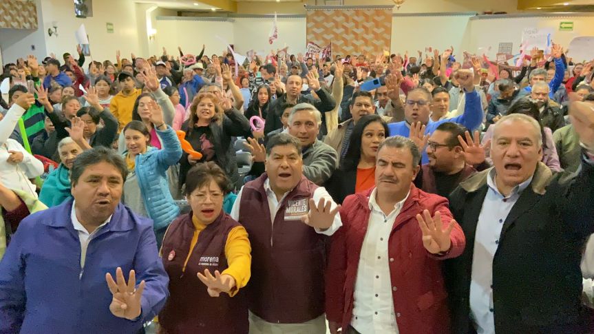 EN LA CAPITAL, VICENTE MORALES RECIBE IMPORTANTE RESPALDO RUMBO AL PROCESO INTERNO DE&nbsp;MORENA