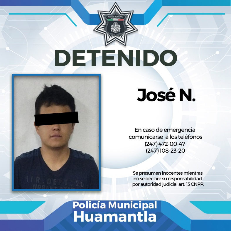 DETIENE POLICÍA DE HUAMANTLA A CONDUCTOR EBRIO SOBRE LA CALLE&nbsp;ALLENDE