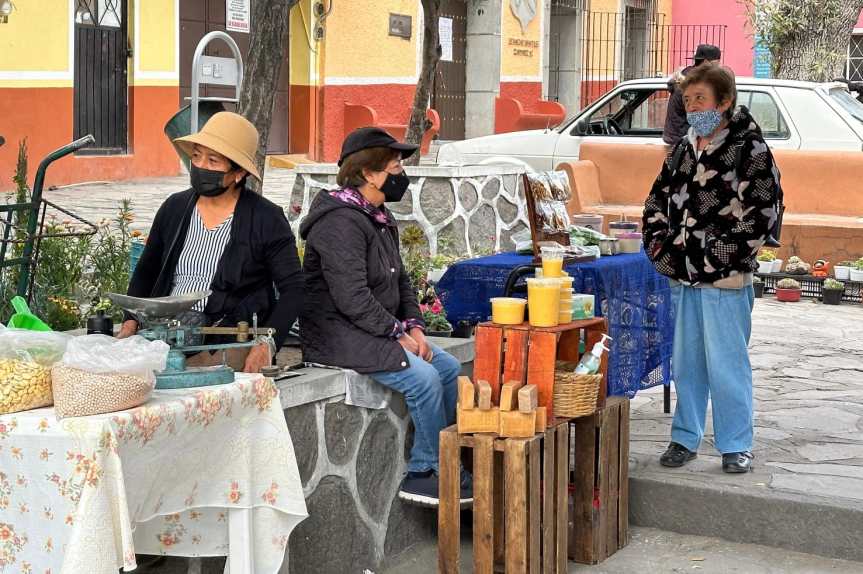 GRACIAS AL TIANGUIS “MIS SEMILLAS HUAMANTLECAS” MEJORA LA ECONOMÍA DE NUESTRAS FAMILIAS: PRODUCTORA&nbsp;BENEFICIADA
