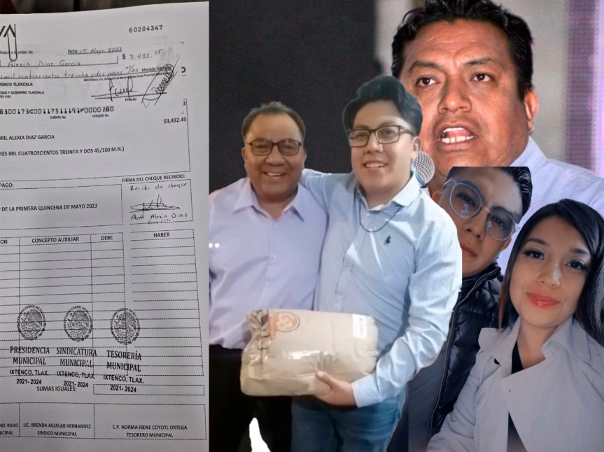 Regidor de Ixtenco incurre en nepotismo al meter a su nuera a la nómina del ayuntamiento, en contubernio con&nbsp;alcalde