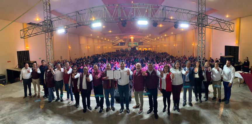 Con la fuerza del pueblo Morena seguirá gobernando&nbsp;Chiautempan