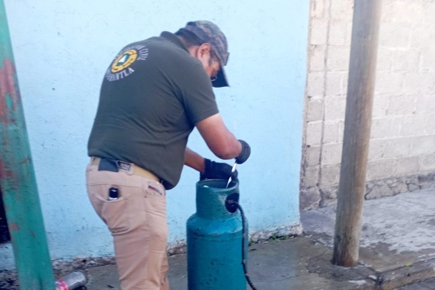 SALDO BLANCO EN FUGA DE GAS EN DOMICILIO DE SAN SEBASTIÁN&nbsp;HUAMANTLA