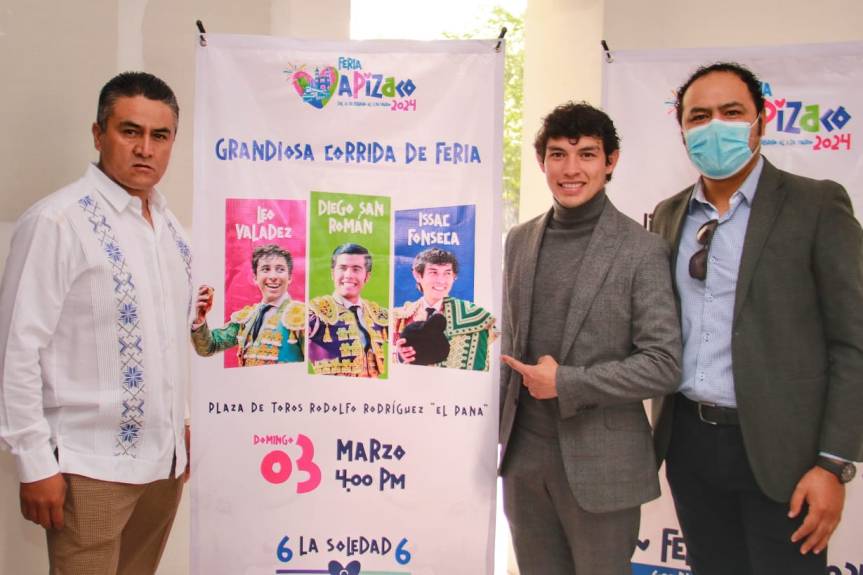 Presentan en Apizaco Carteles Taurinos para la&nbsp;Feria
