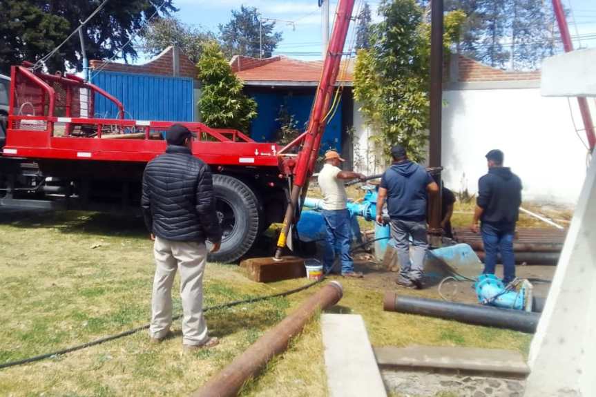 REVISIÓN Y REHABILITACIÓN DEL EQUIPO DE BOMBEO DEL POZO LIENZO CHARRO POR PARTE DE LA&nbsp;CAPAMH