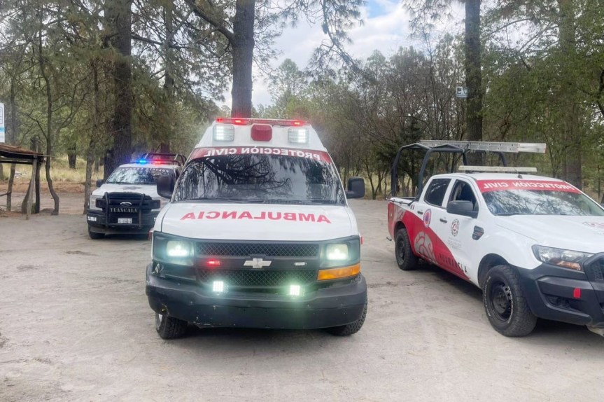 ATIENDE PROTECCIÓN CIVIL DE HUAMANTLA A SUJETO QUE SUFRE CAÍDA EN LA&nbsp;MALINCHE