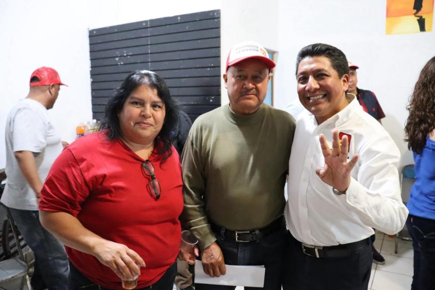 Continúa Rodrigo Cuahutle recorriendo municipios del estado como candidato al&nbsp;Senado