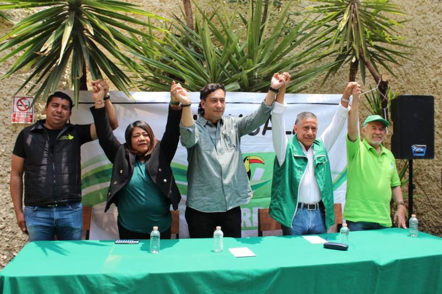 Librado Muñoz Muñoz encabezará al Partido Verde de Tlaxcala por la&nbsp;capital
