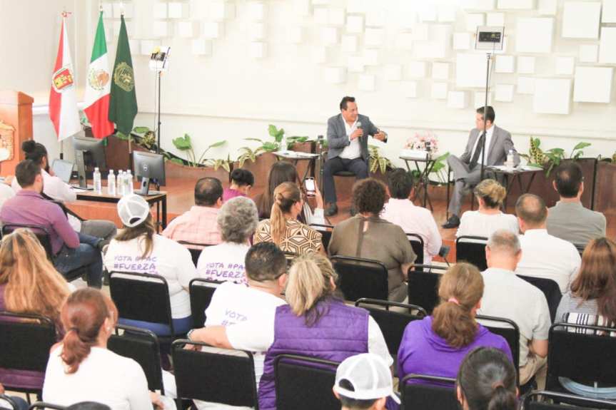 Exitosa participación de SAGA en el Foro de: Candidatos a Presidencia Municipal de Apizaco 2024, organizado por&nbsp;UVT