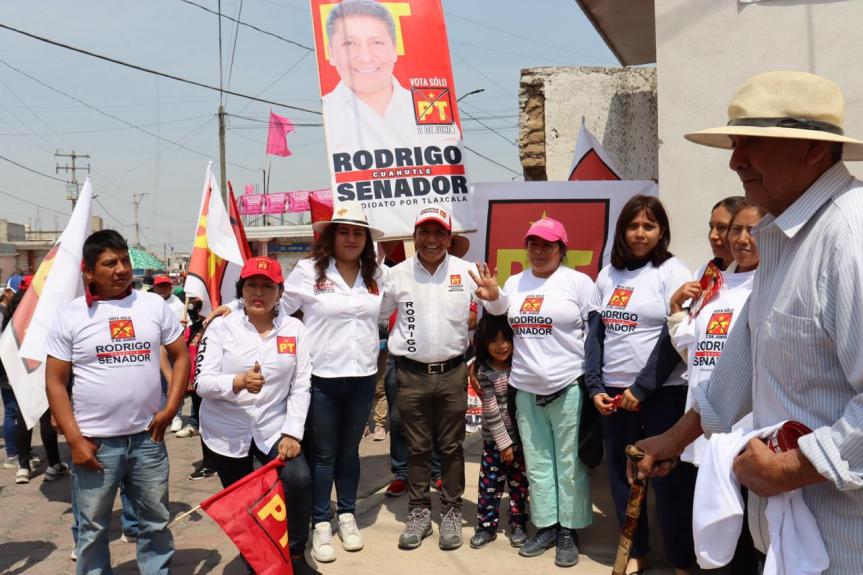 El candidato del pueblo reafirmó que el PT es un pilar fundamental de la Cuarta Transformación en&nbsp;México