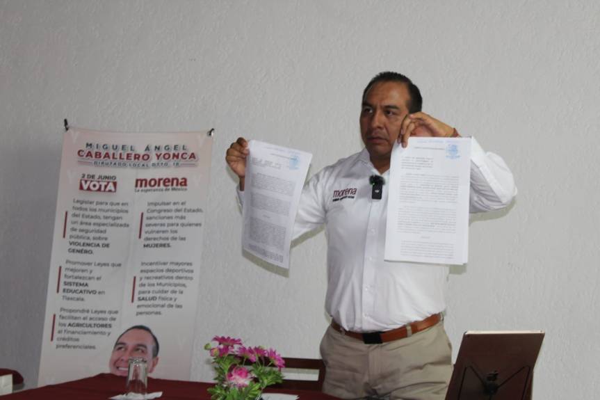 Acusa Caballero Yonca ataques a candidato a diputado local y su&nbsp;familia