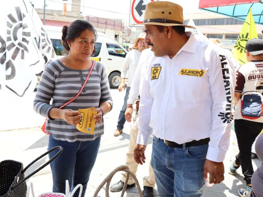 Por dar opciones a los jóvenes, habrá una centro de capacitación, Alejandro&nbsp;Netzahualcóyotl