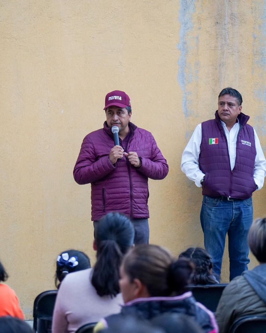 Huamantlecos reconocen liderazgo de Carlos&nbsp;Pimentel