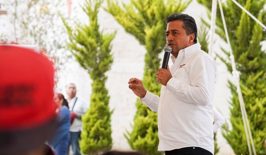 En Huamantla el pueblo salvará al pueblo: Carlos&nbsp;Pimentel