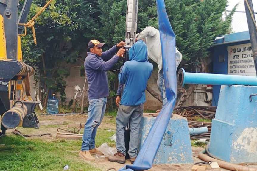 CONCLUYEN MANIOBRAS DE REPARACIÓN EN EL POZO SAN&nbsp;LUIS