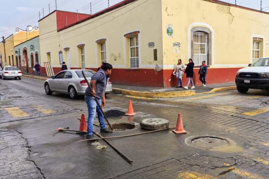 REALIZA AYUNTAMIENTO DE HUAMANTLA MANTENIMIENTO EN LA UNIDAD DEPORTIVA «MIGUEL ARROYO&nbsp;ROSALES”