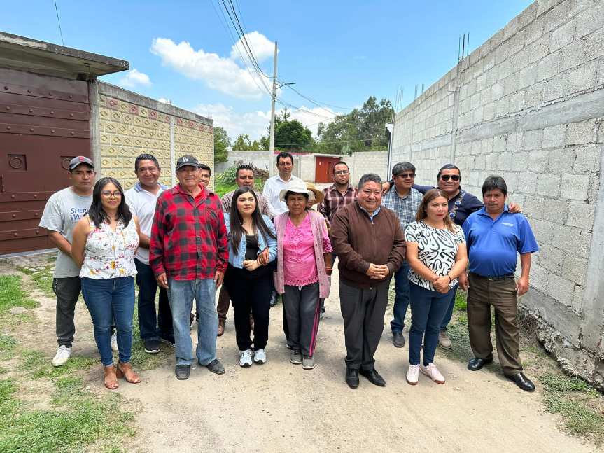 INICIO DE OBRA DE PAVIMENTACIÓN EN SECCIÓN QUINTA DE&nbsp;ZACATELCO