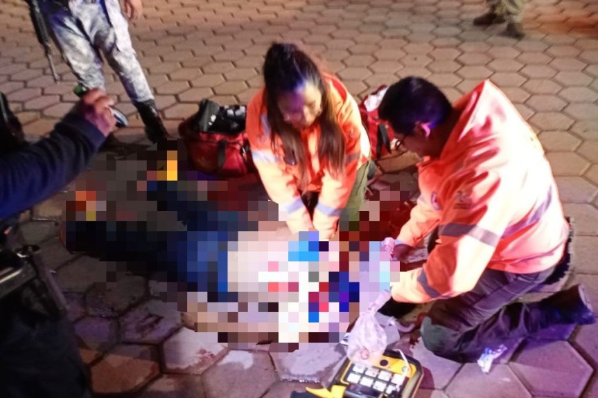 AUXILIA PROTECCIÓN CIVIL DE HUAMANTLA A MASCULINO HERIDO EN&nbsp;RIÑA