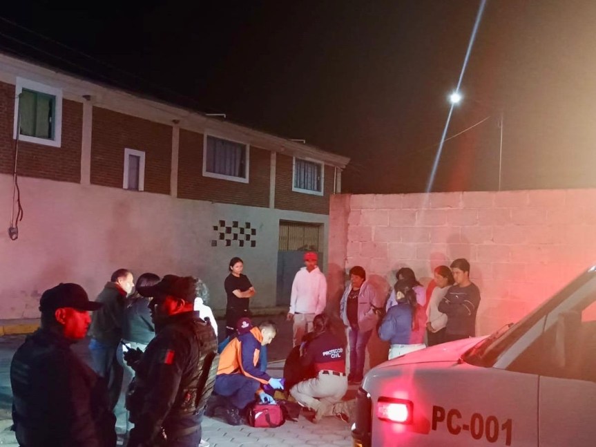 POLICÍA DE HUAMANTLA INTERVIENE PARA DISIPAR RIÑA EN LA VÍA PÚBLICA 