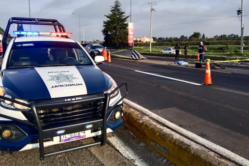 BRINDA DIRECCIÓN DE SEGURIDAD PÚBLICA DE HUAMANTLA ACOMPAÑAMIENTO EN INCIDENTE DE&nbsp;TRÁNSITO