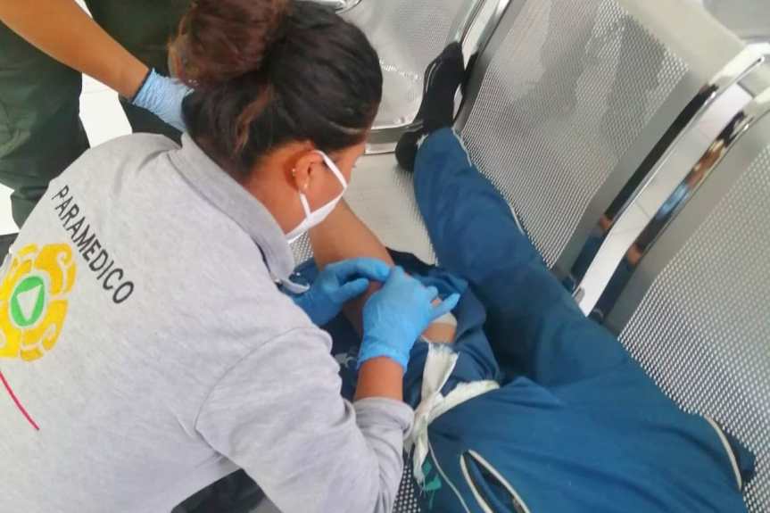 ATIENDE PROTECCIÓN CIVIL DE HUAMANTLA A PERSONA HERIDA CON ARMA&nbsp;HECHIZA