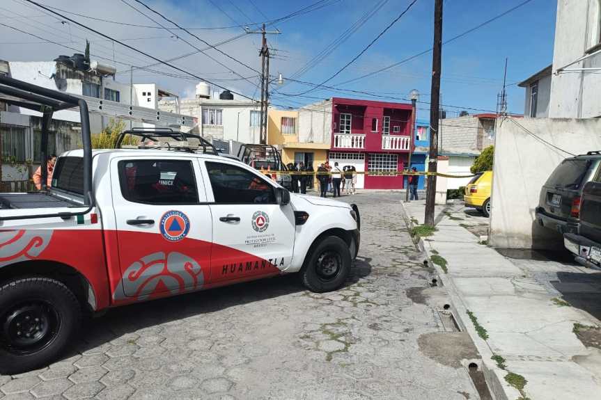 ATIENDE POLICÍA DE HUAMANTLA LLAMADO DE AUXILIO EN EL FRACCIONAMIENTO “LA&nbsp;ESTACIÓN”