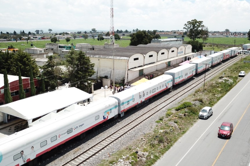 LLEGARÁ A HUAMANTLA EL TREN DE LA SALUD CON SERVICIOS MÉDICOS&nbsp;GRATUITOS