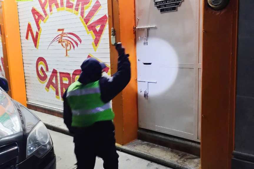 CON EL OPERATIVO CENTINELA SE PROTEGE EL PATRIMONIO DE LOS COMERCIANTES: POLICÍA DE&nbsp;HUAMANTLA