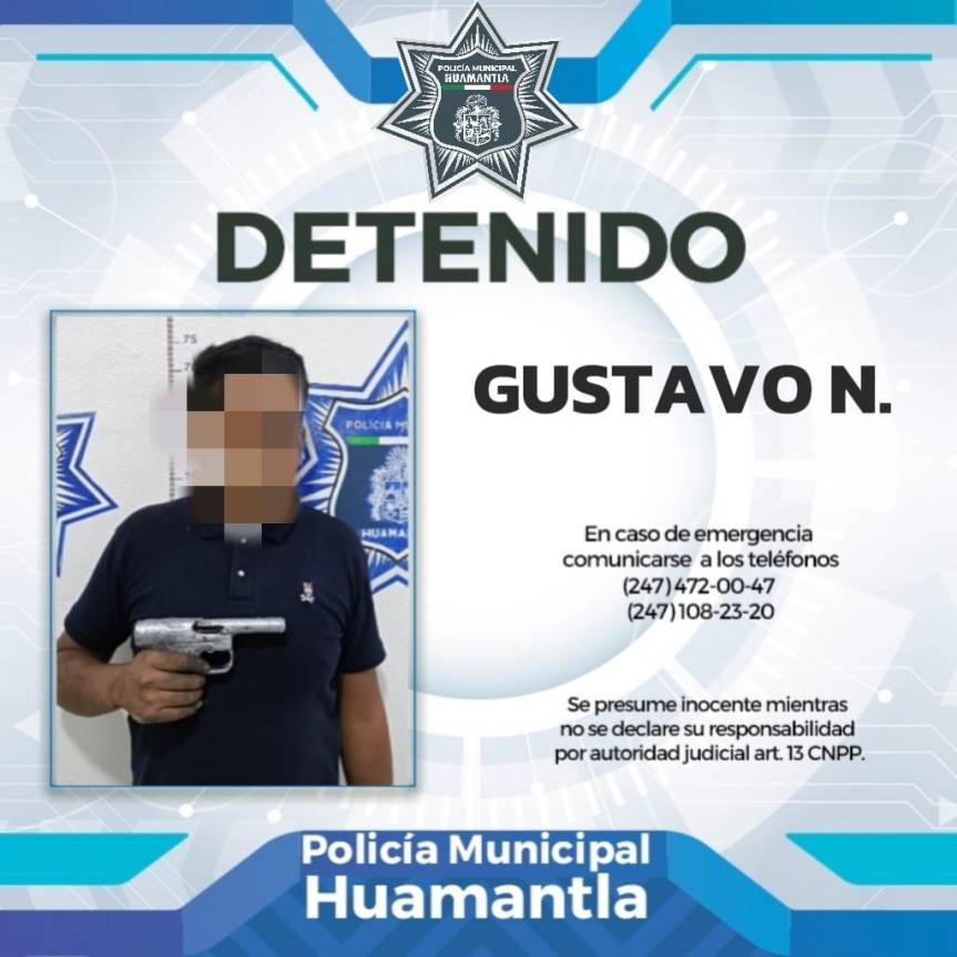 SOFOCA POLICÍA DE HUAMANTLA VEHÍCULO EN LLAMAS Y ENCUENTRA ARMA DE&nbsp;FUEGO