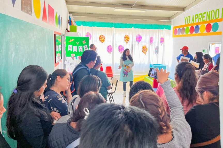 SE REÚNE DIF HUAMANTLA CON AUTORIDADES DE COMUNIDAD PARA OPTIMIZAR SERVICIOS A LA&nbsp;POBLACIÓN