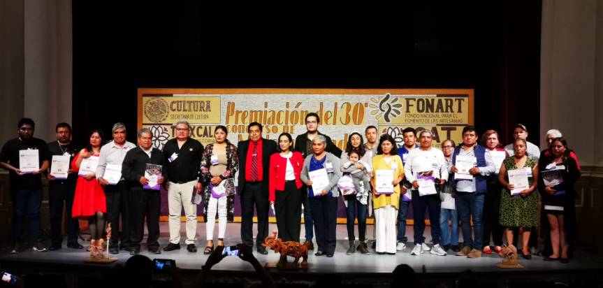 PREMIAN A GANADORES DEL XXX CONCURSO ESTATAL DE MADERA TALLADA&nbsp;2024