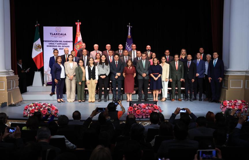 PRESENTA GOBERNADORA CAMBIOS EN SU GABINETE LEGAL Y&nbsp;AMPLIADO