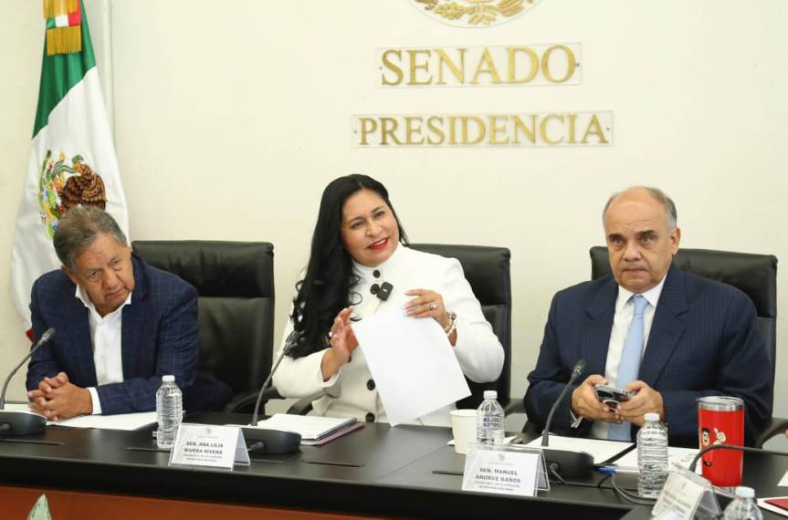 Ana Lilia Rivera presidenta de la Comisión de Defensa Nacional refrenda su compromiso con Fuerzas Armadas para construir la paz en el&nbsp;país