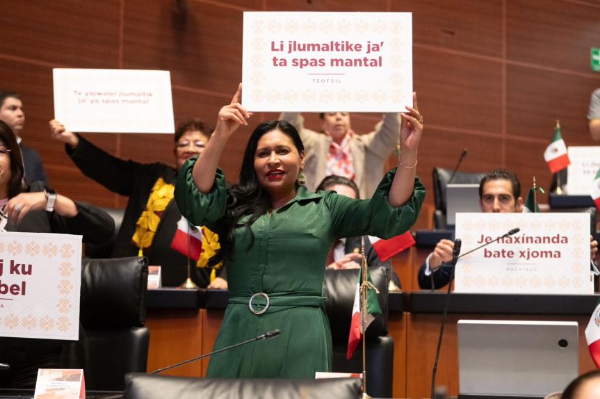 Ana Lilia Rivera Rivera presenta iniciativa para evitar la suplantación de candidaturas destinadas a pueblos y comunidades indígenas y&nbsp;afromexicanas.