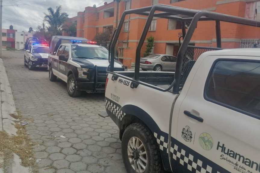 POLICÍA MUNICIPAL DE HUAMANTLA DISUADE RIÑA Y RESTABLECE EL&nbsp;ORDEN
