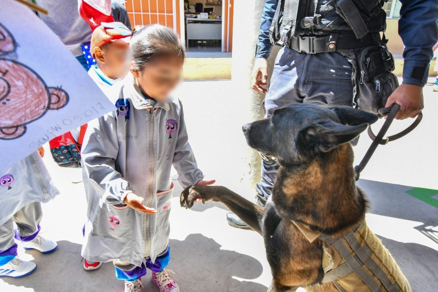 CON PROXIMIDAD SOCIAL, HUAMANTLA FORTALECE ACCIONES DE PREVENCIÓN DEL DELITO Y EDUCACIÓN VIAL EN JARDÍN DE&nbsp;NIÑOS