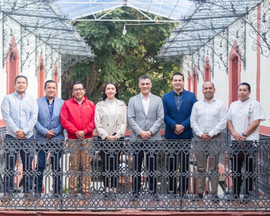 Se reúne presidente municipal Alfonso Sánchez con homólogos de municipios vecinos de la&nbsp;capital