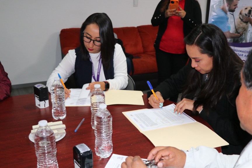 Para garantizar el bienestar animal en Ixtenco, autoridades firmaron un convenio con la&nbsp;CBA